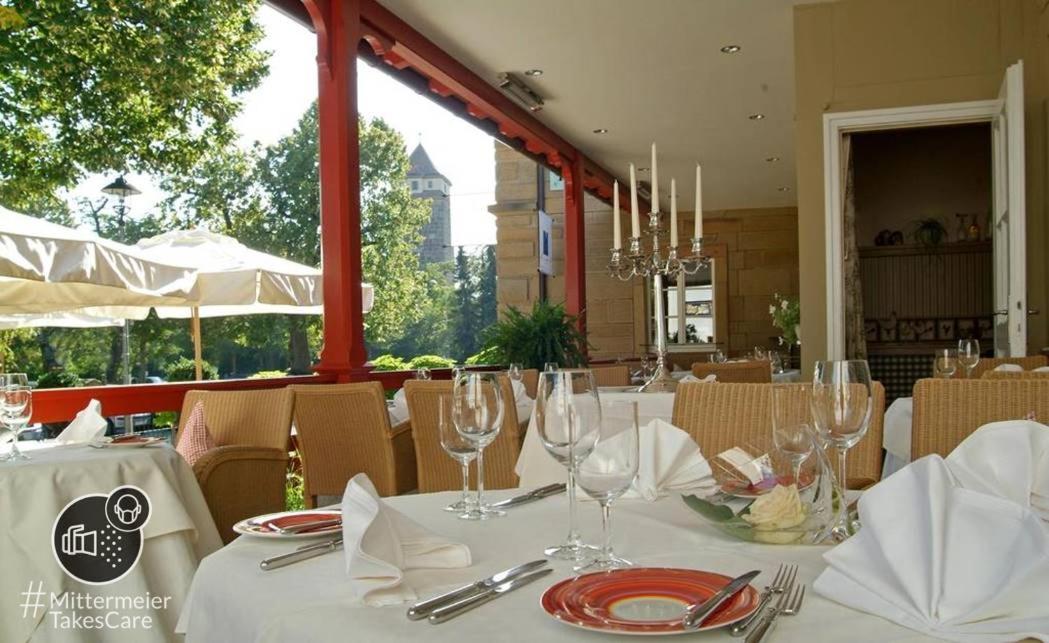 Villa Mittermeier, Hotellerie & Restaurant Rothenburg ob der Tauber Buitenkant foto